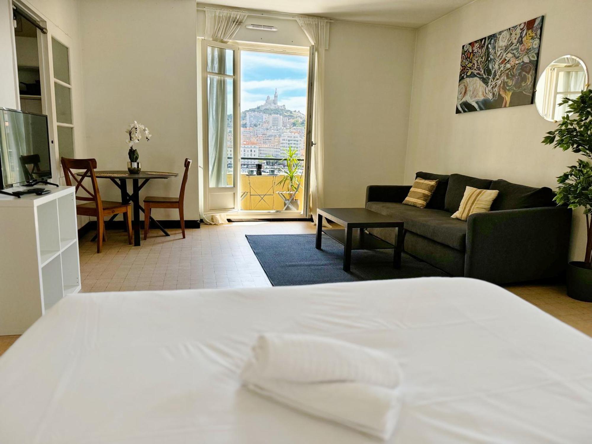 Vue Incroyable & Confort Au Vieux Port 4 Personnes Marseilles Buitenkant foto